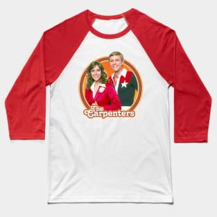 The Carpenters /// Retro 70s Aesthetic Design Baseball T-Shirt